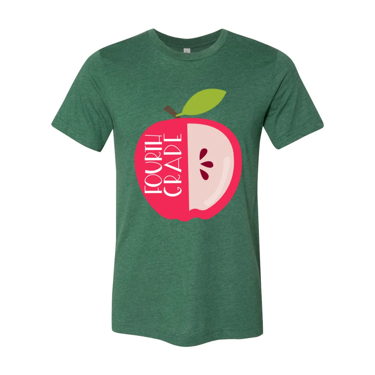 Fourth Grade Apple Tee