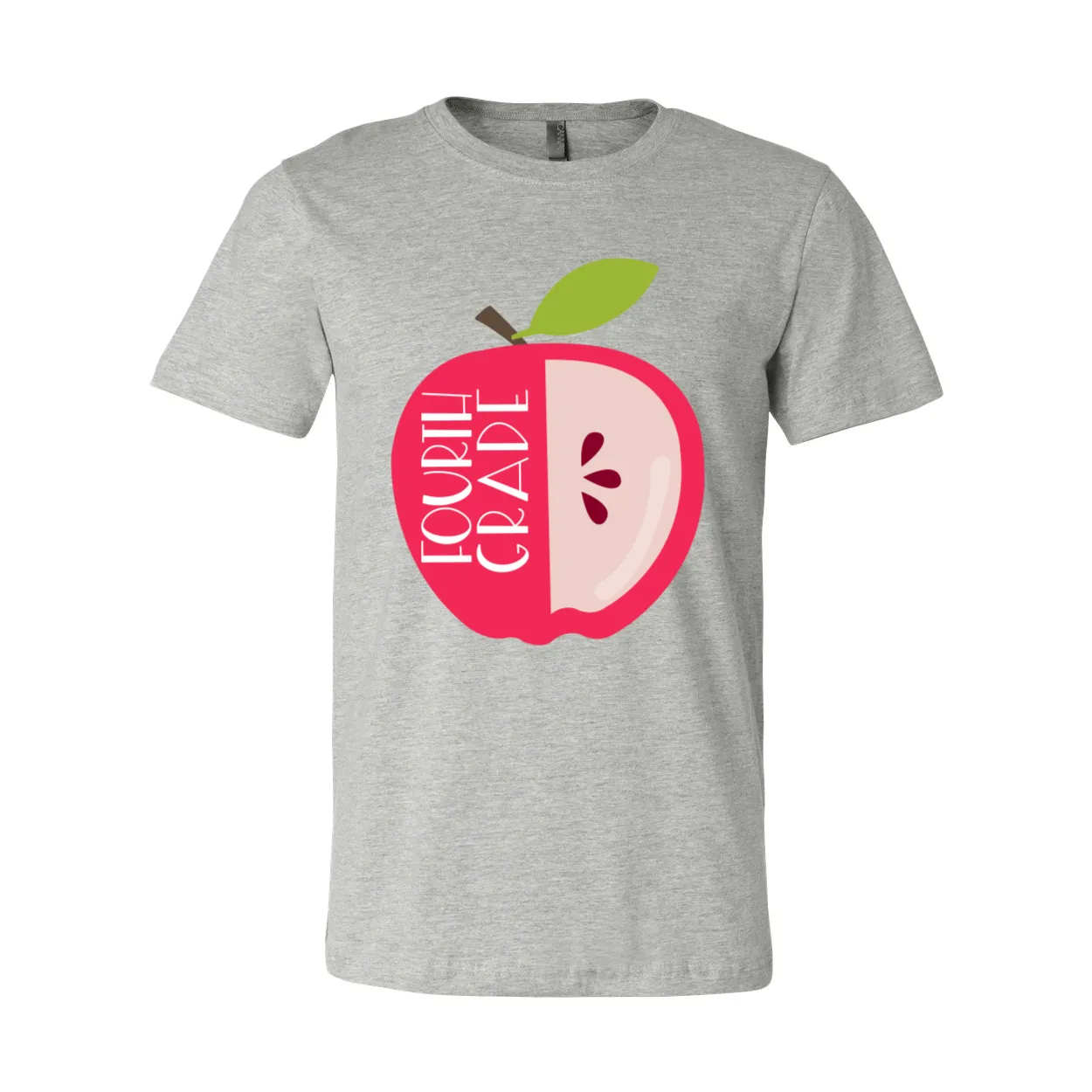Fourth Grade Apple Tee