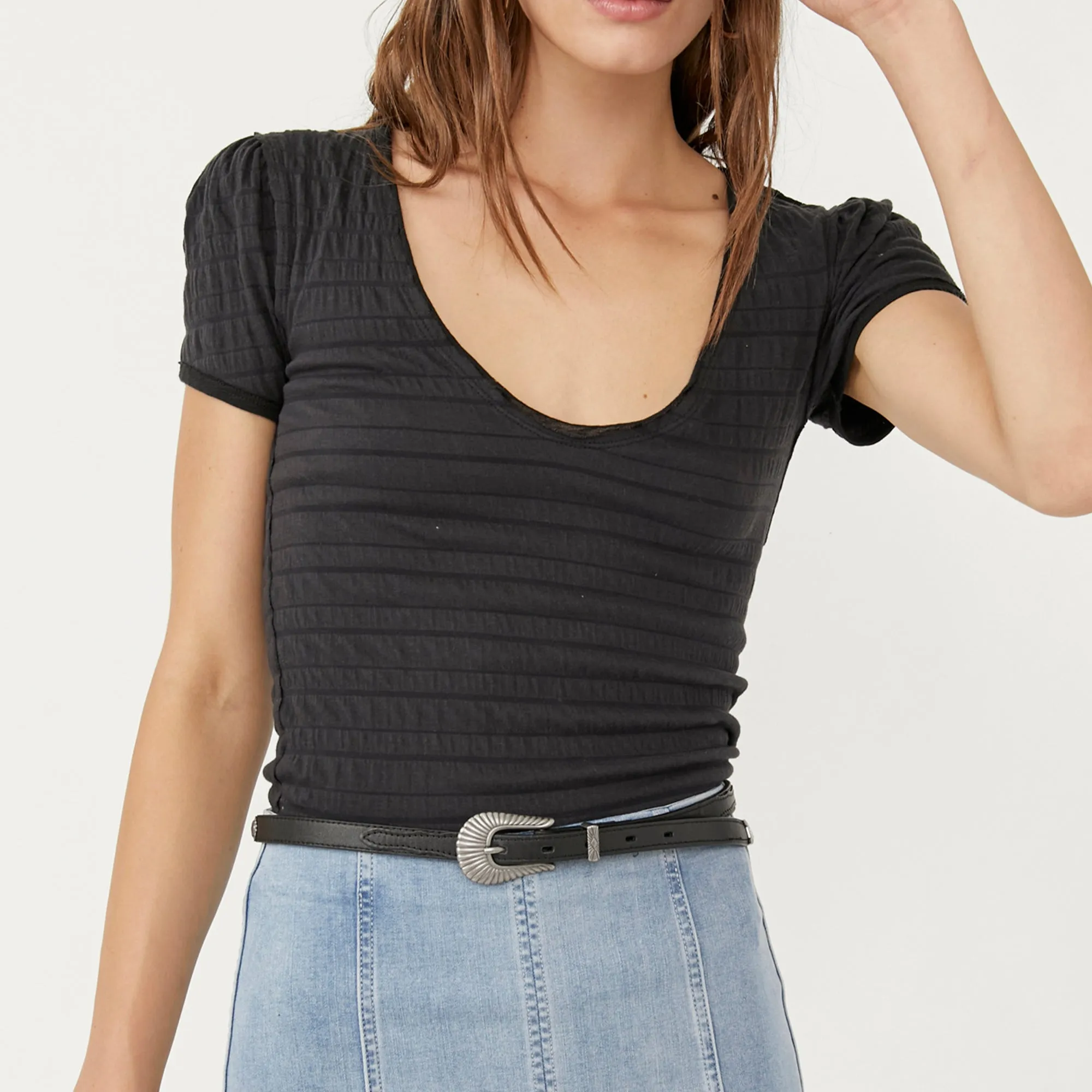 Free People Sugar Cube Tee