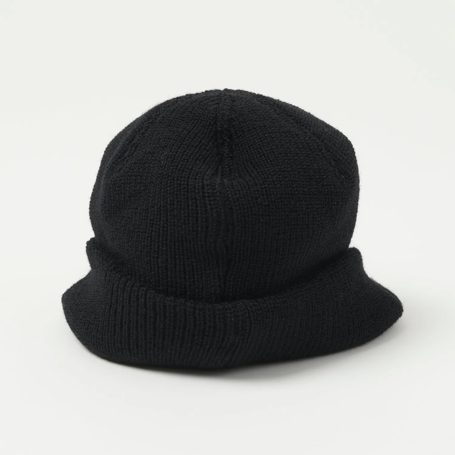 Freewheelers M-1941 Wool Knit Jeep Cap - Black