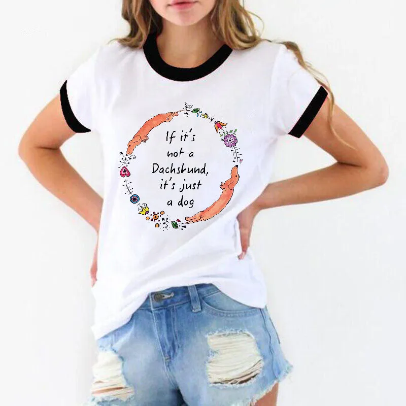 Funny Dachshund T-shirts For Women