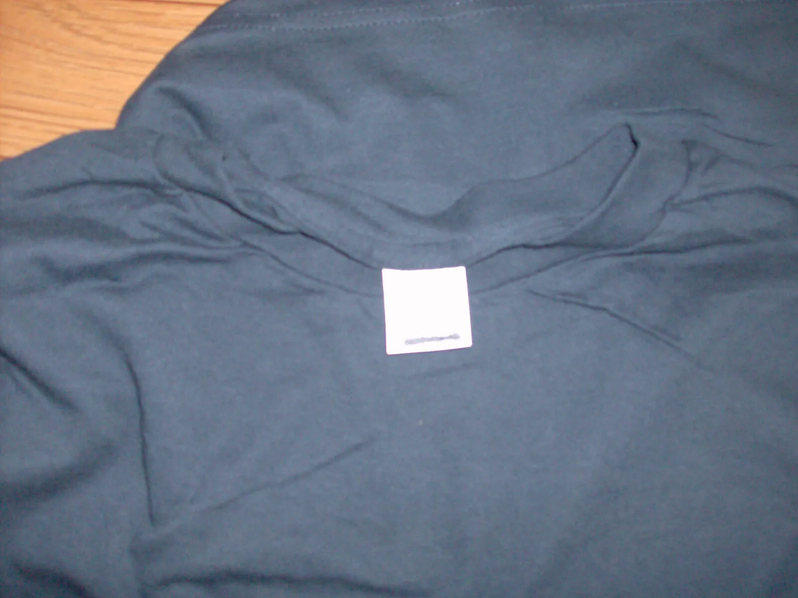 GENUINE U.S MILITARY BLUE  T- SHIRT SHORT SLEEVE X- LARGE U.S MADE 100% COTTON