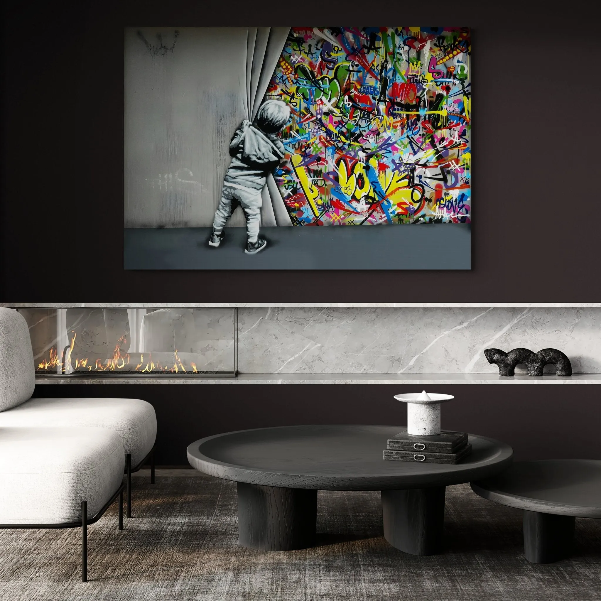 Graffiti Canvas Art