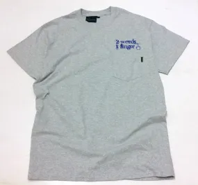 Green Finger S/S Pocket Tee Heather Grey