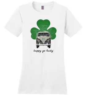 Hippie Van Go Lucky T-shirts