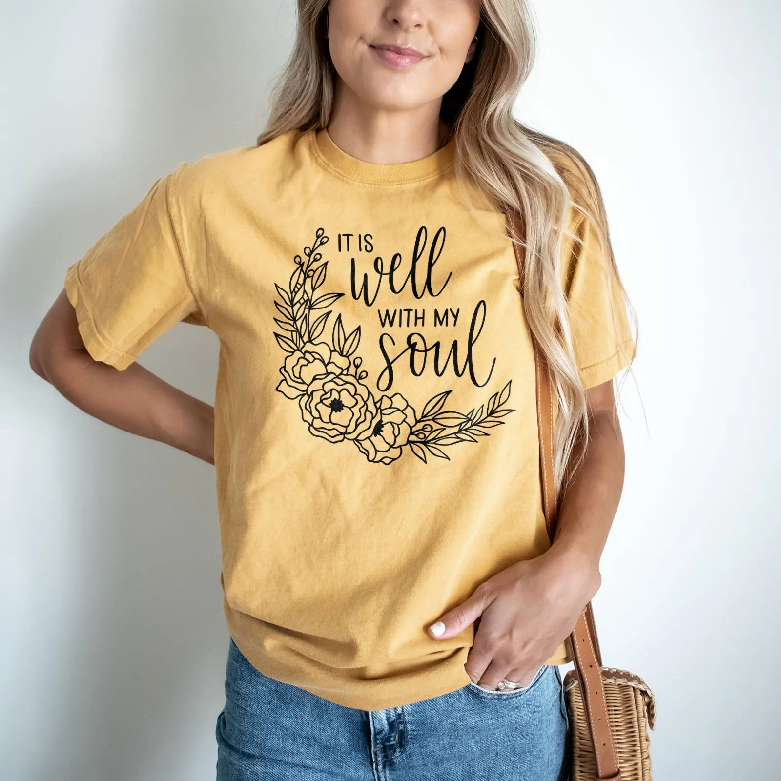 It Is Well With My Soul - Wreath Tee