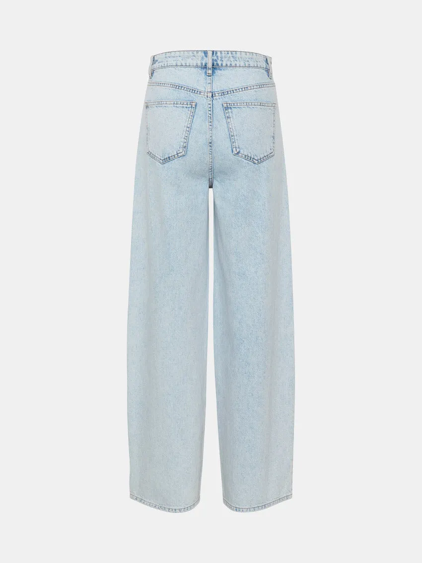 KailyGZ Jeans Light Blue Washed