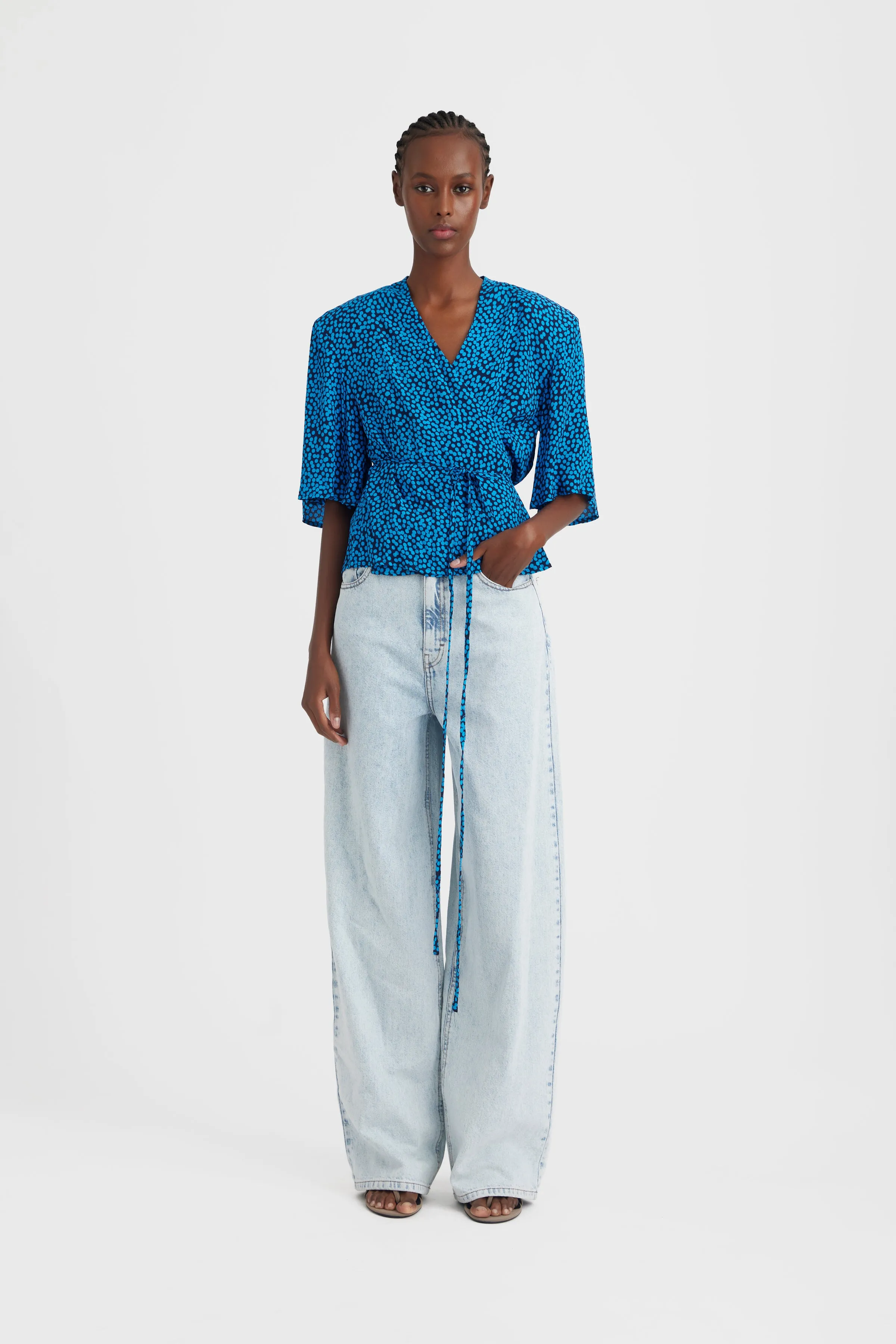 KailyGZ Jeans Light Blue Washed