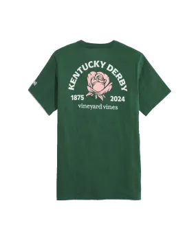 KD24 Run For The Roses SS T-Shirt Hunter Grn