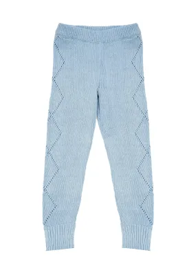 Knitted Leggings - Seafoam