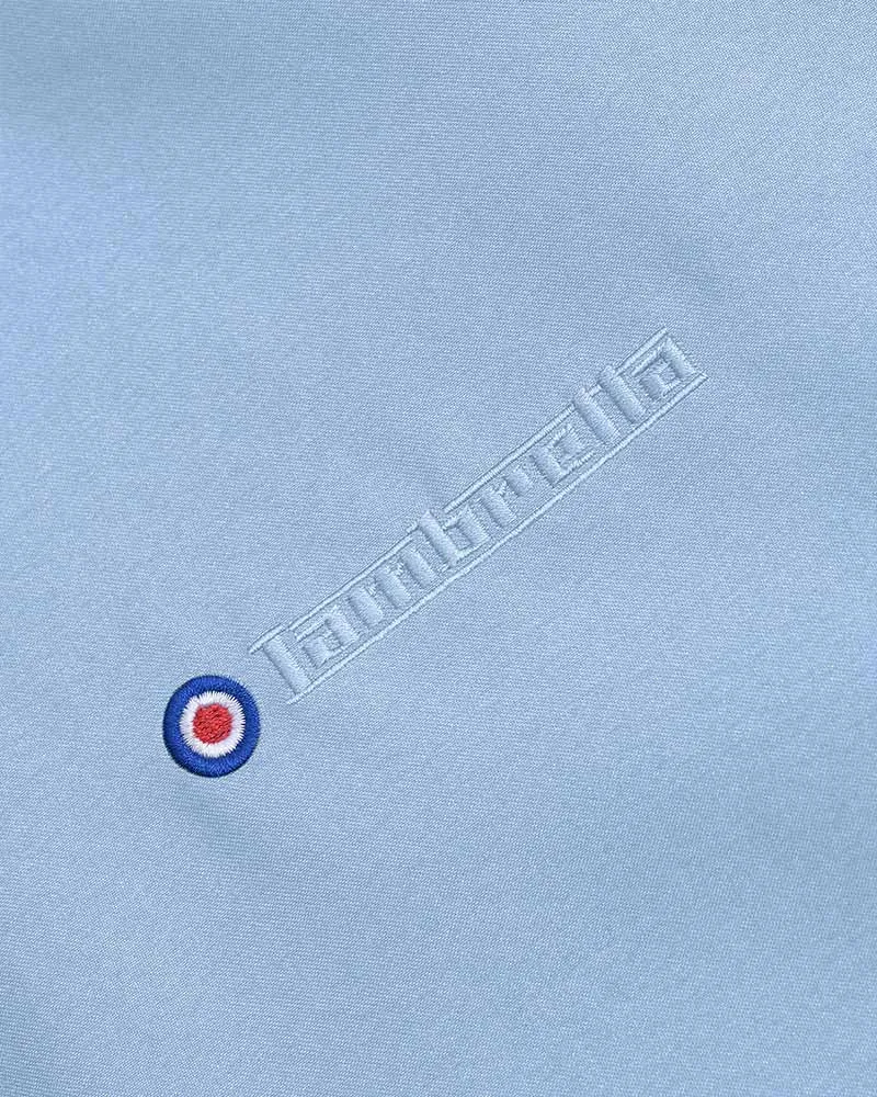 Lambretta Men's LMBBHH1 Showerproof Classic Harrington Jacket Powder Blue