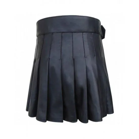 Leather Strap Short Skirt Kilt For Women