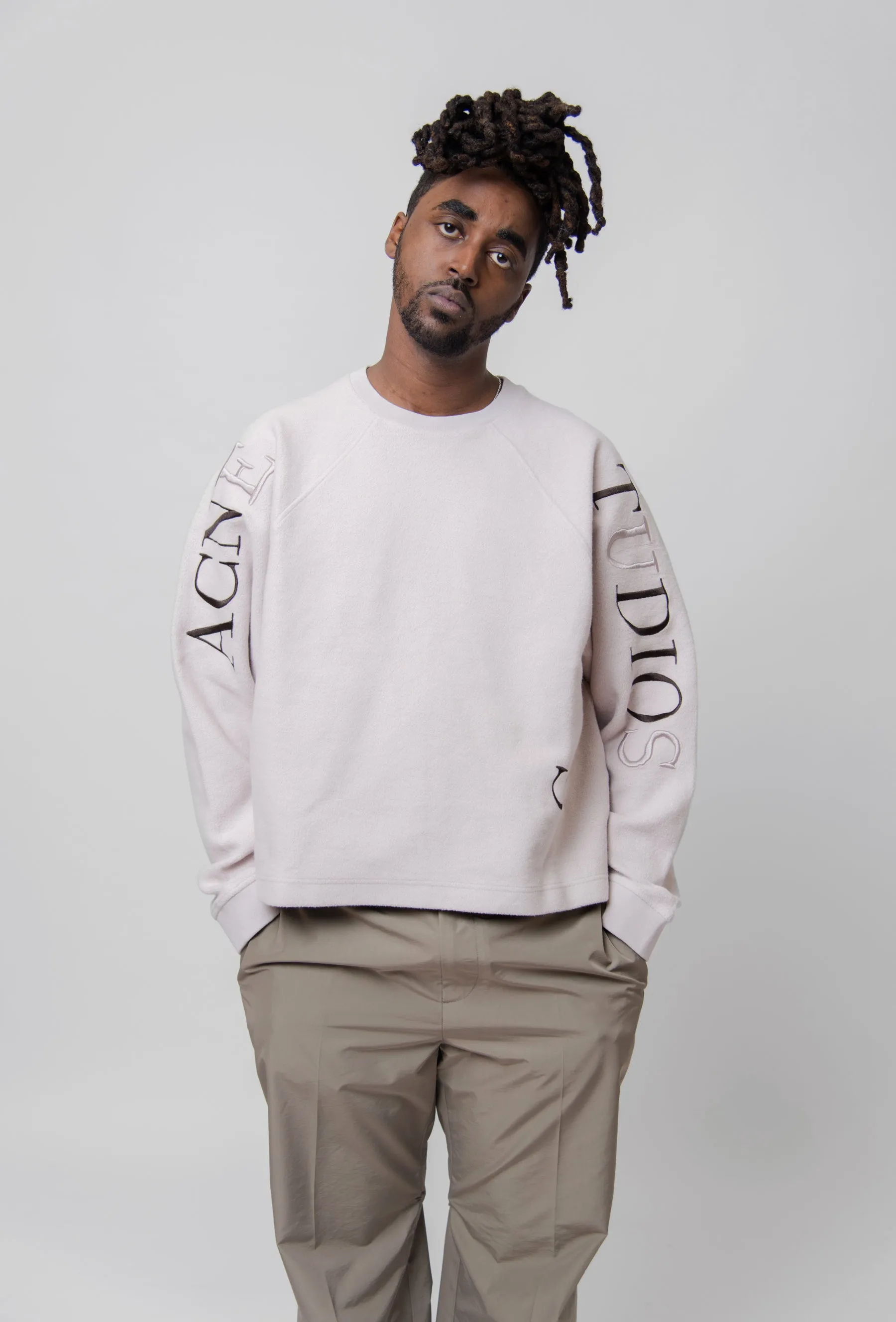 Logo Sweater Pale Lilac SWEA000331