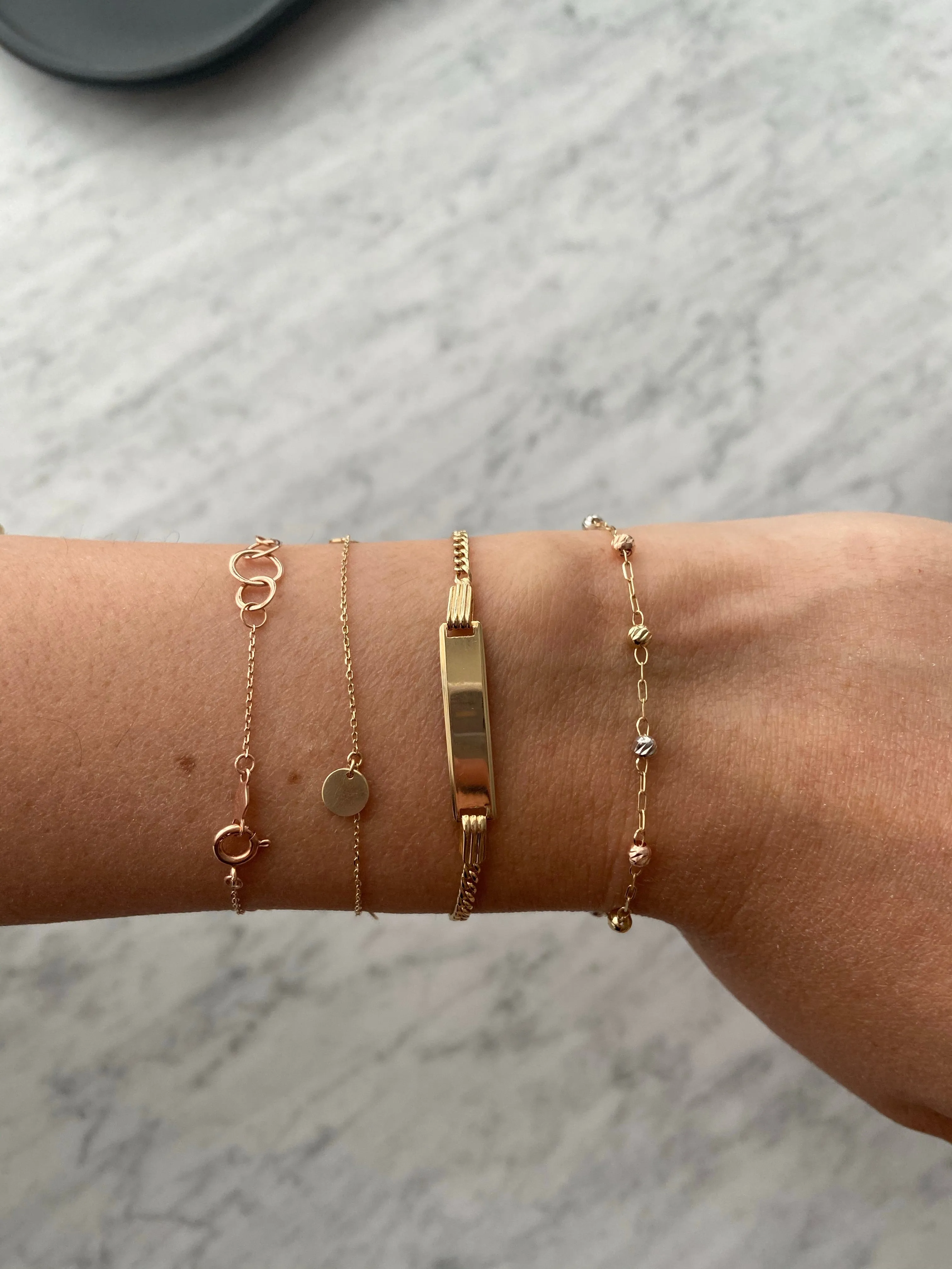 Mini Curb ID Bracelet