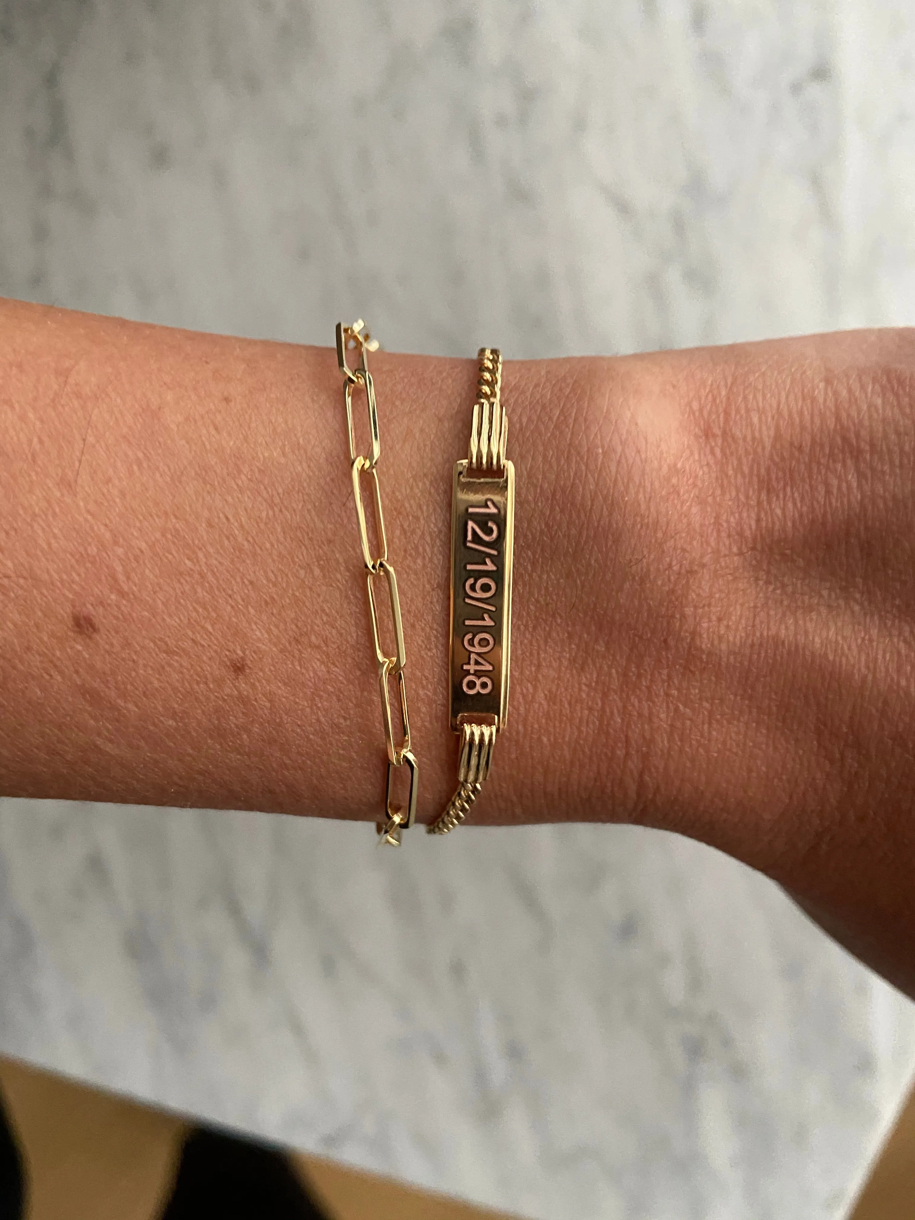 Mini Curb ID Bracelet