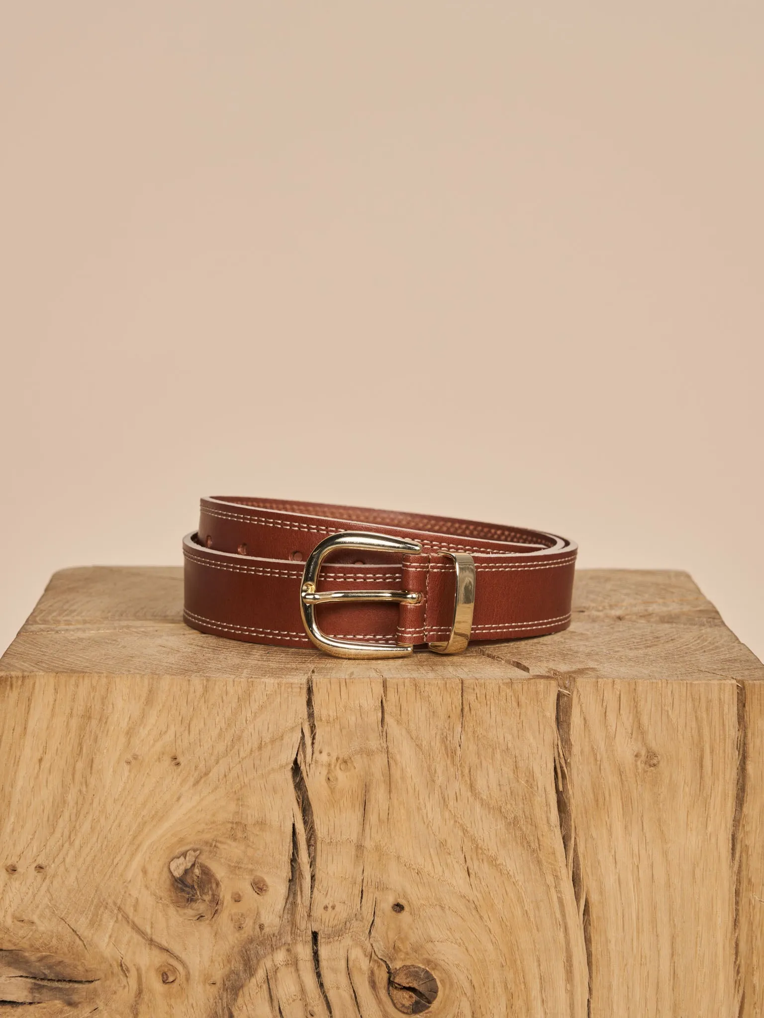 MMStitch Leather Belt