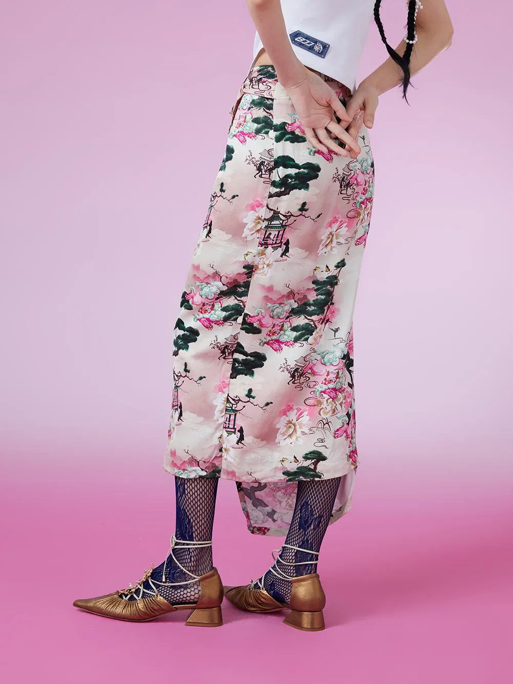 MUKZIN Irregular New Fashion Long Skirt