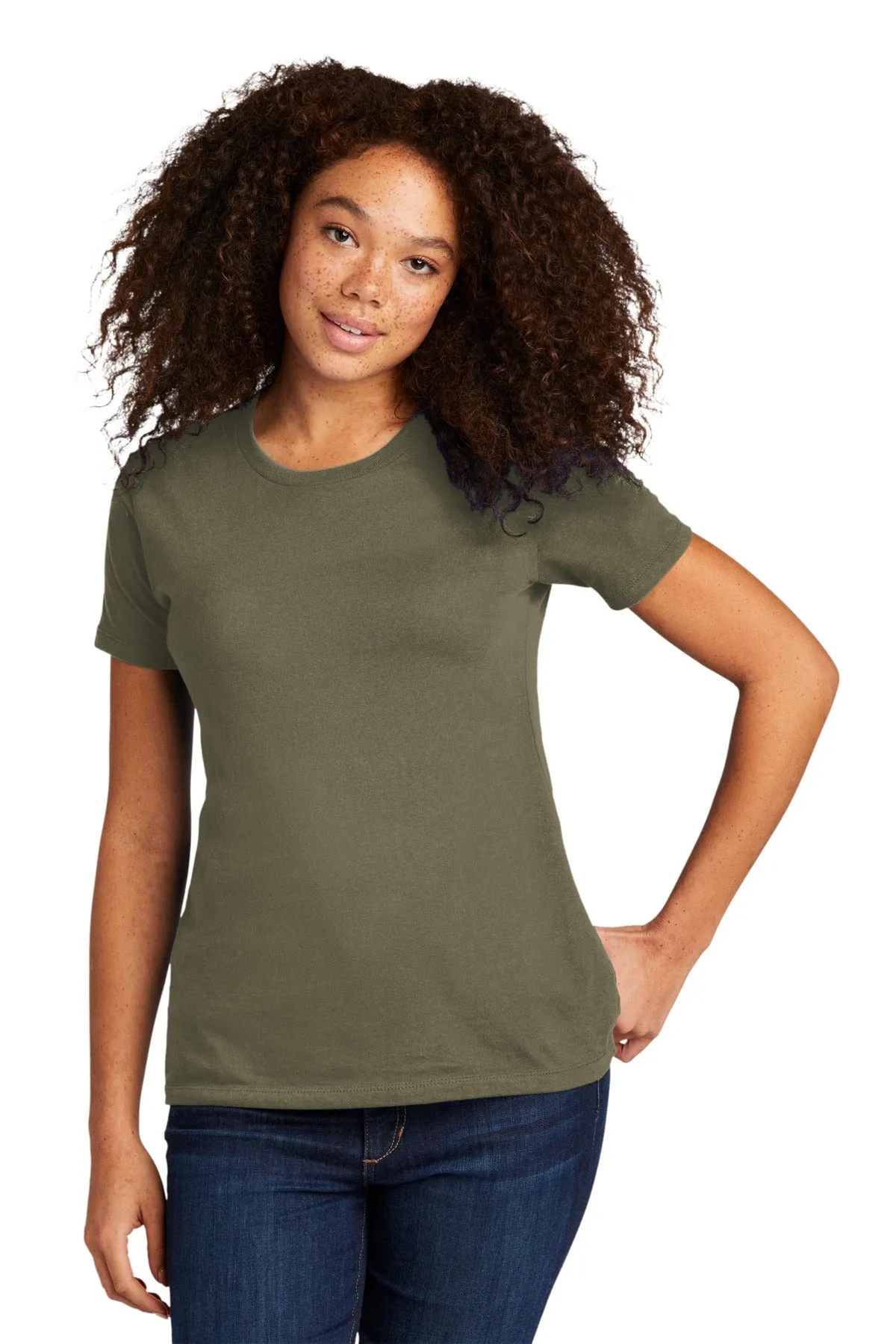 Next Level Apparel Women's Cotton Tee. NL3900