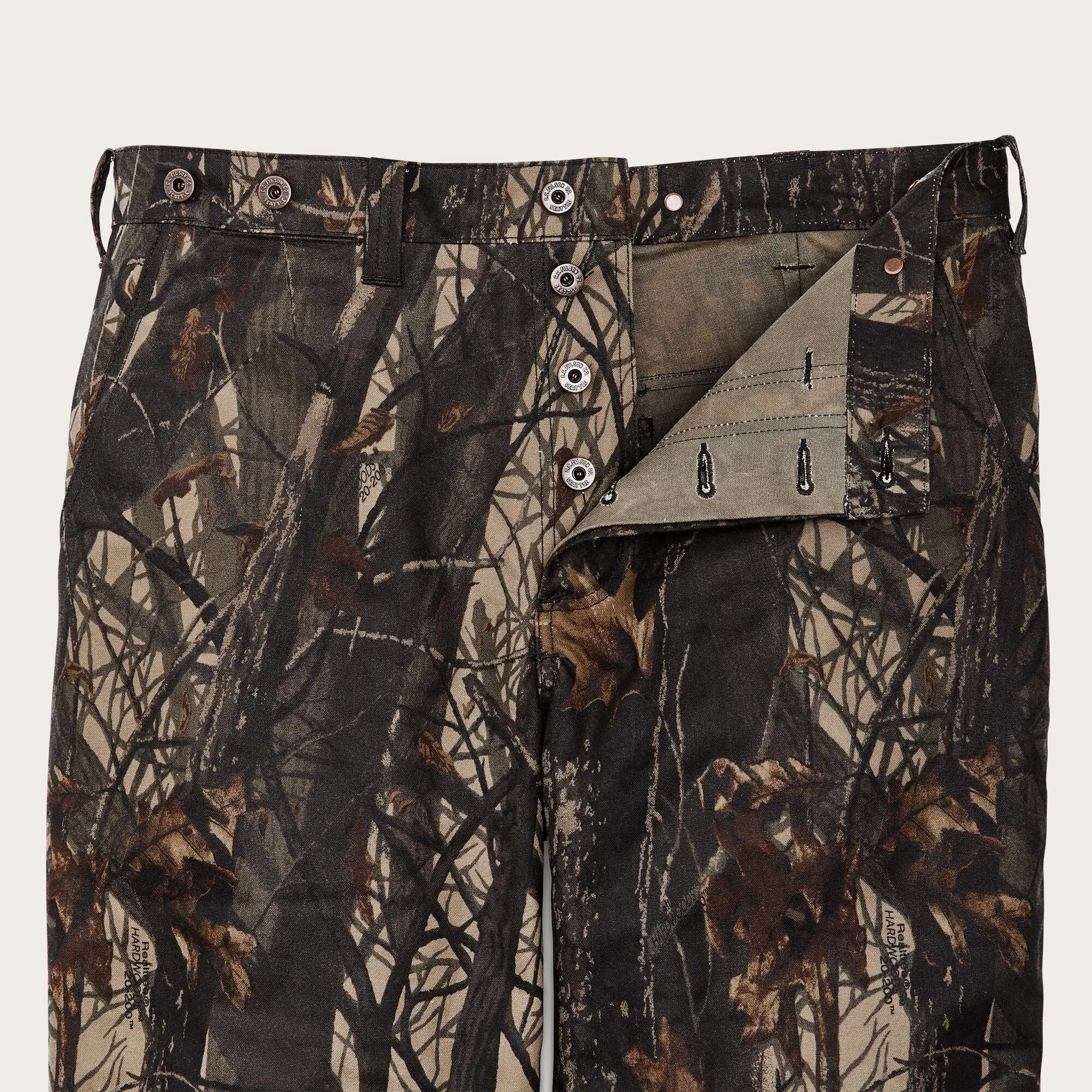 OIL FINISH DOUBLE TIN CLOTH PANTS