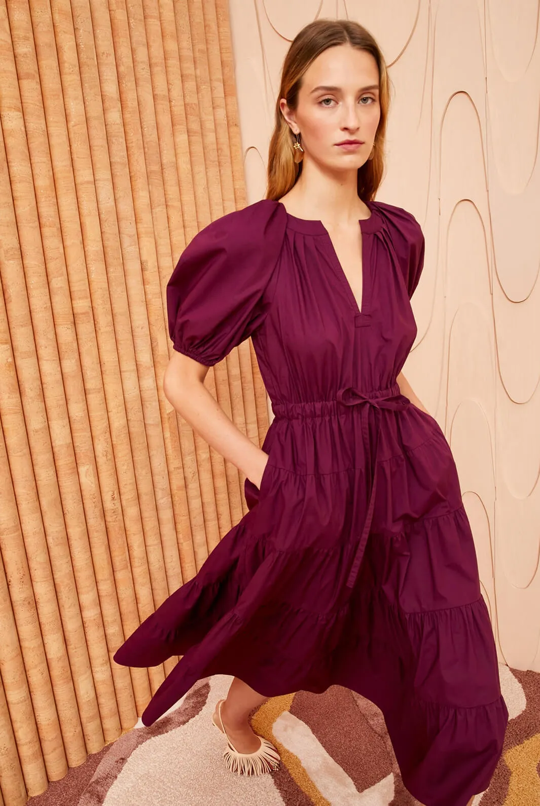 Olina Dress Syrah