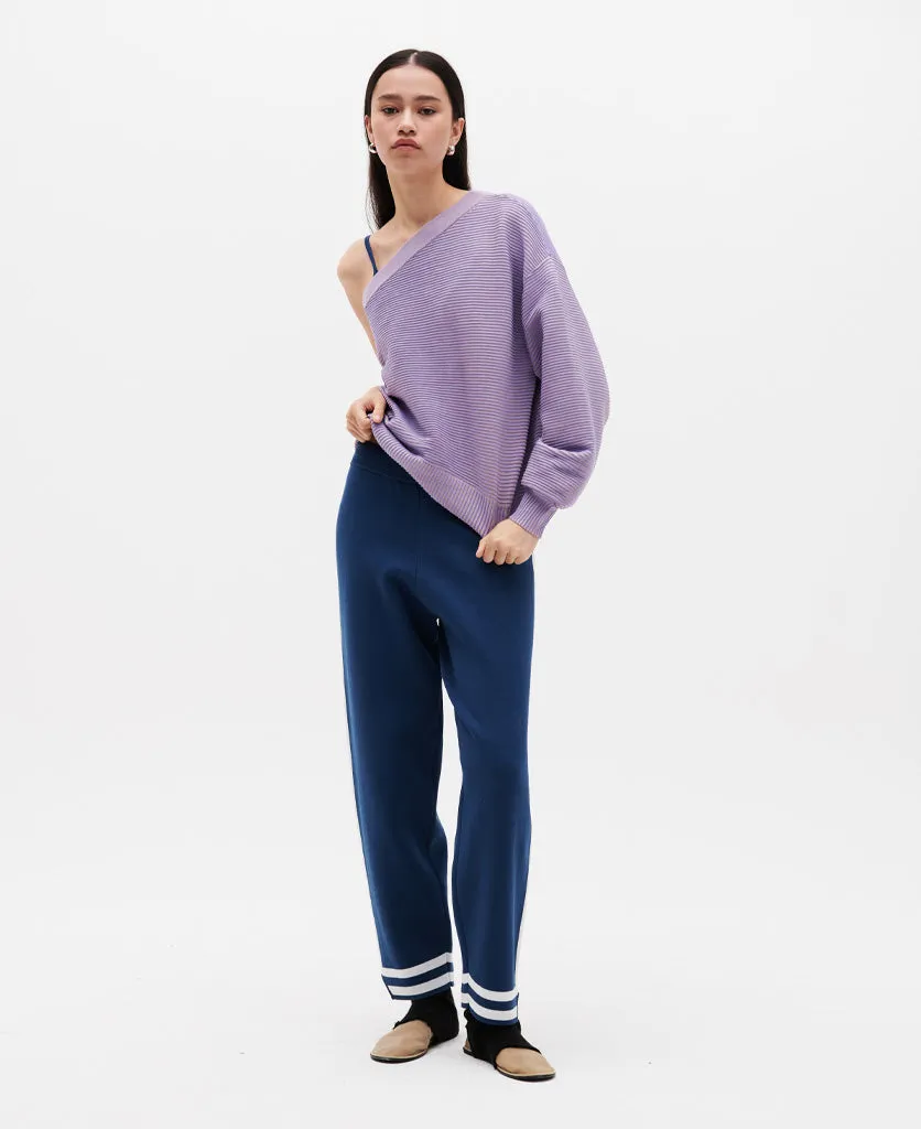 ORGANIC ASYM SWEATER