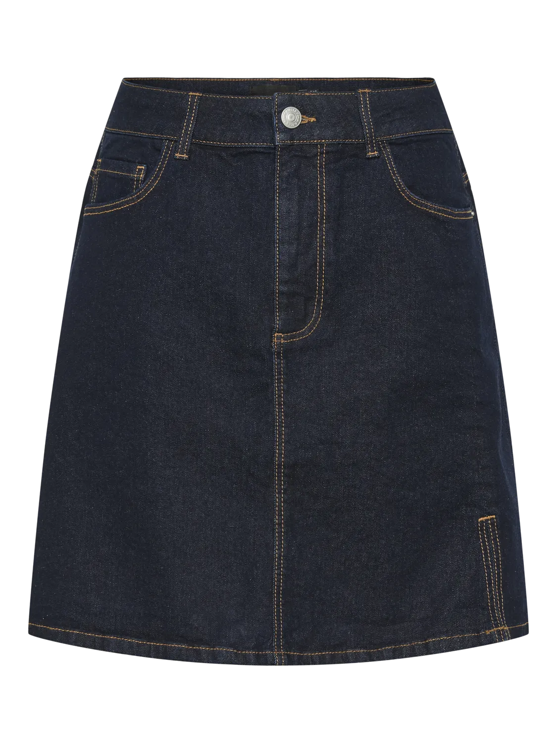 PCJUNA Short Skirt - Dark Blue Denim