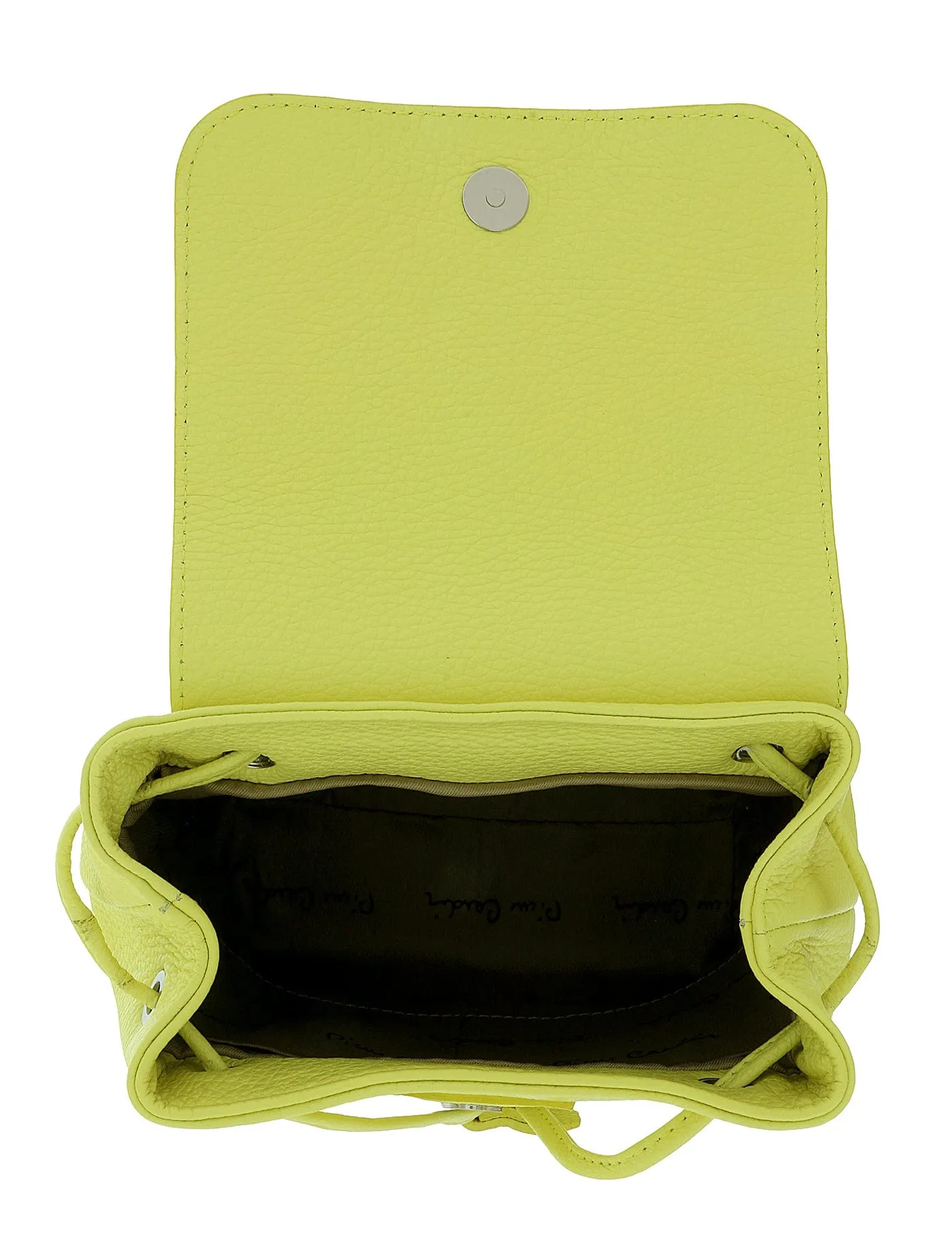 Pierre Cardin Lemon Leather Star Studded Medium Fashion Backpack
