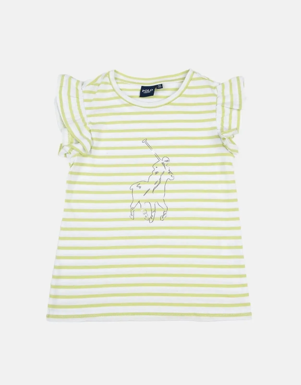 Polo Kids Striped Printed Top