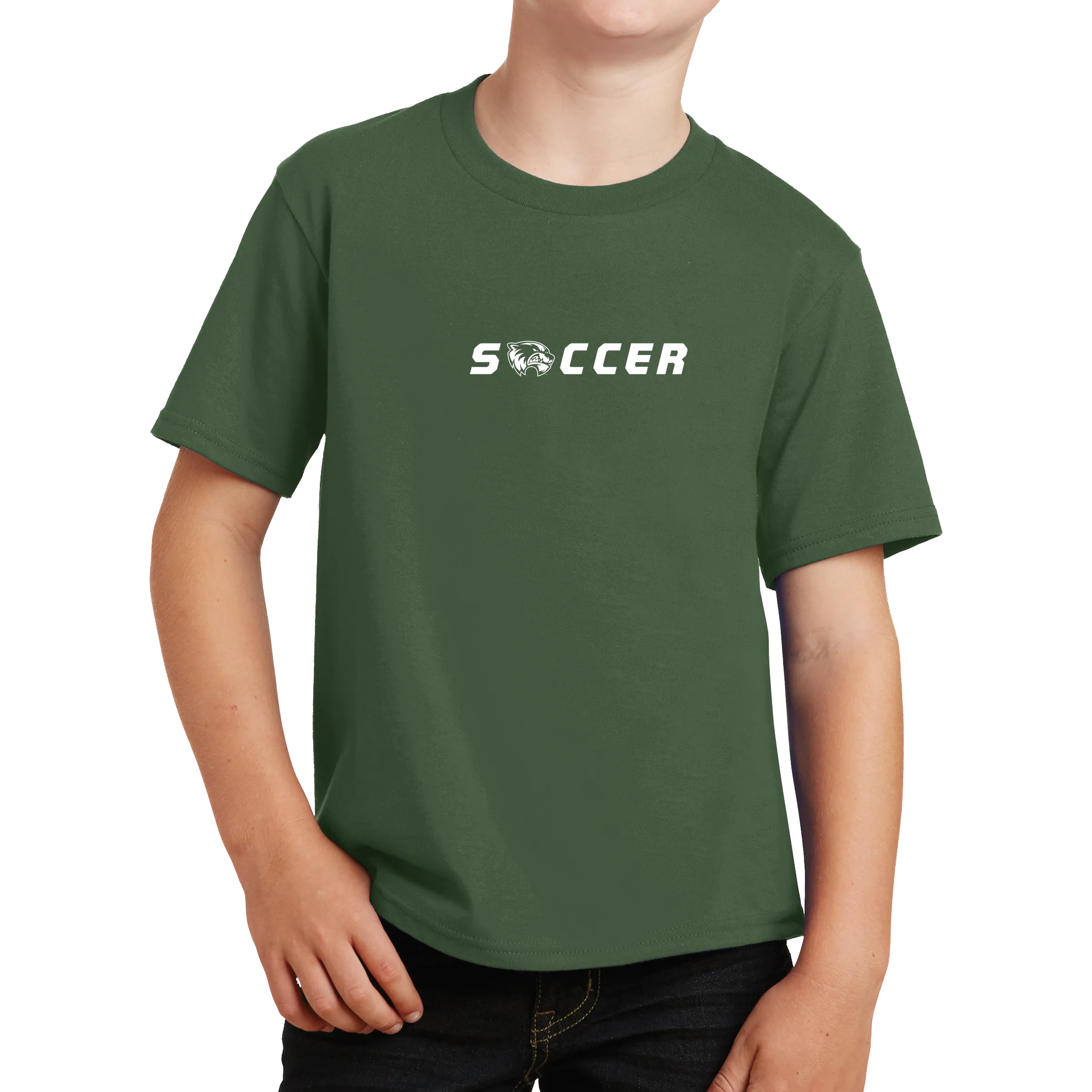 Port & Company Youth Fan Favorite Tee- Soccer Head