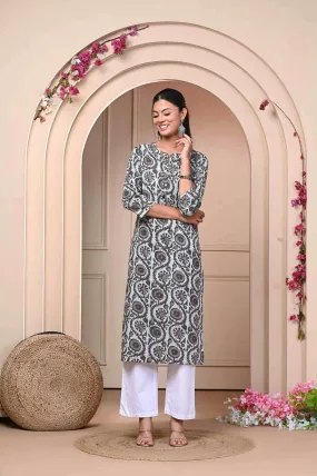 Pure Cotton Katha Kurti for Women