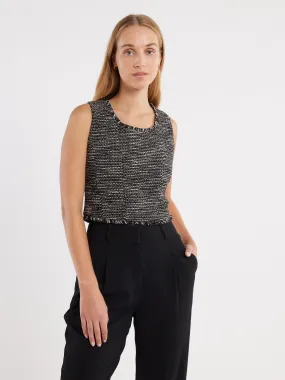 Selena Tweed Top