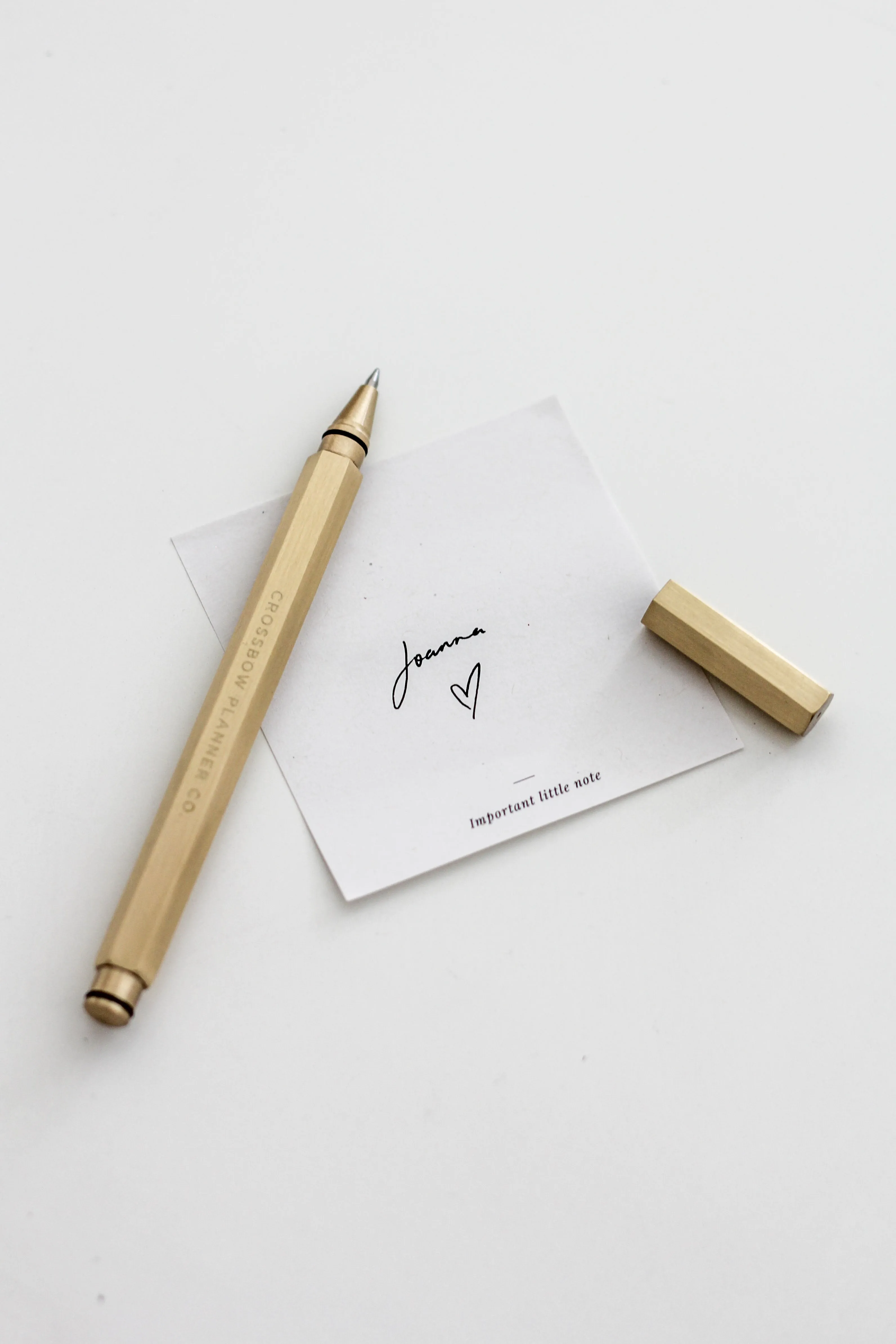 Signature Gold Pen | Weighted Brass