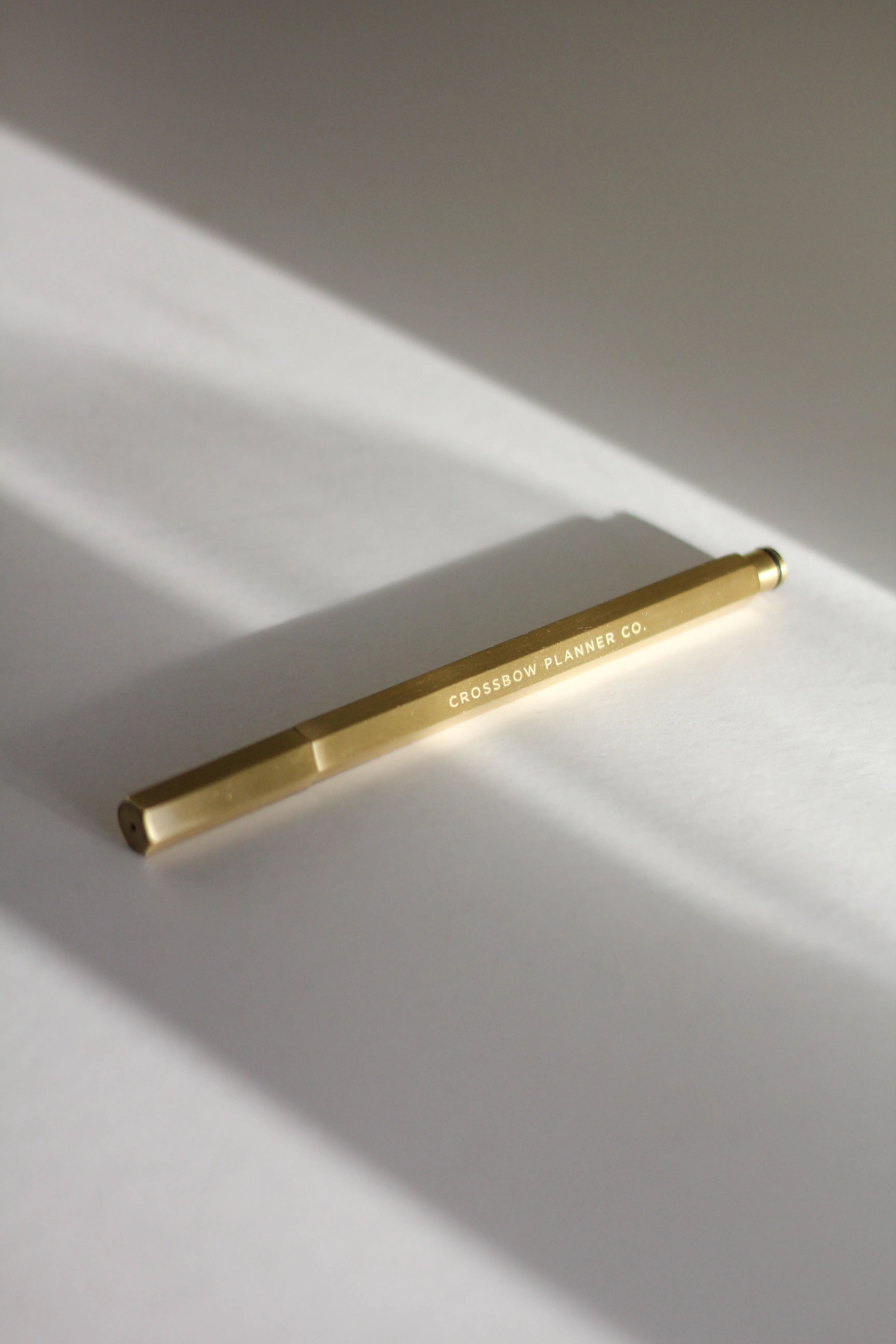 Signature Gold Pen | Weighted Brass