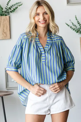 Striped Bandit Top