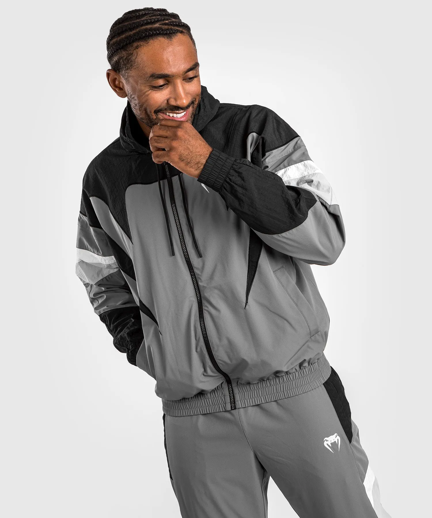 Venum Attack 90 - Mens Grey Tracksuit Jacket