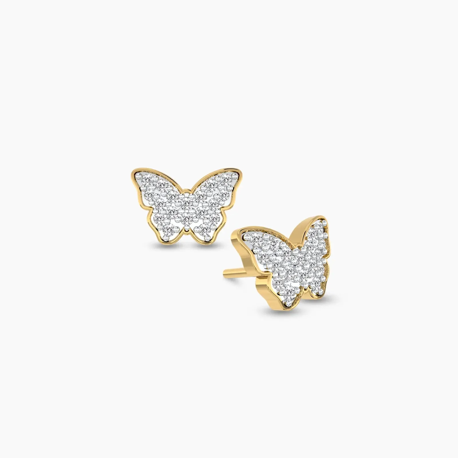 Wings of Radiance Diamond Earrings