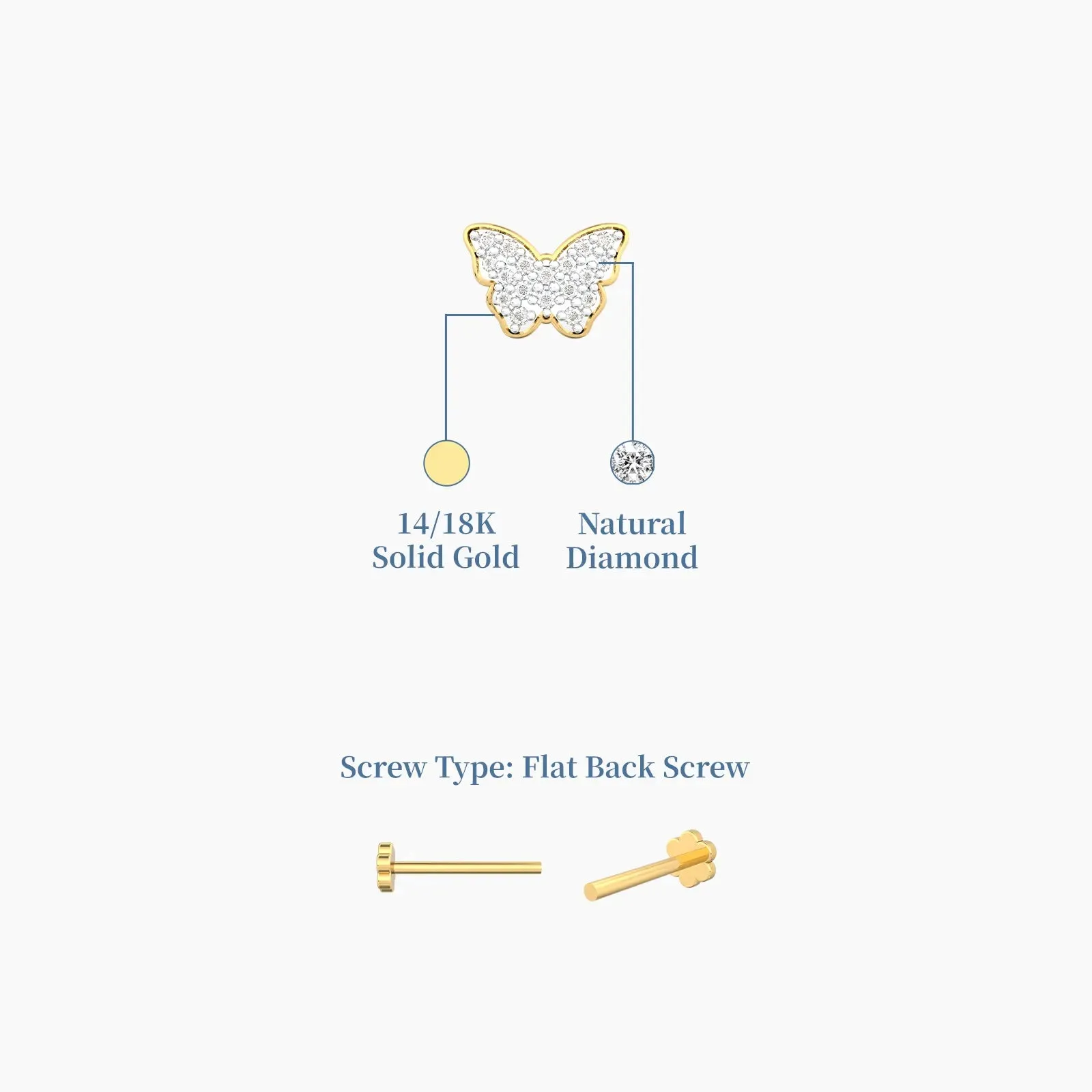 Wings of Radiance Diamond Earrings