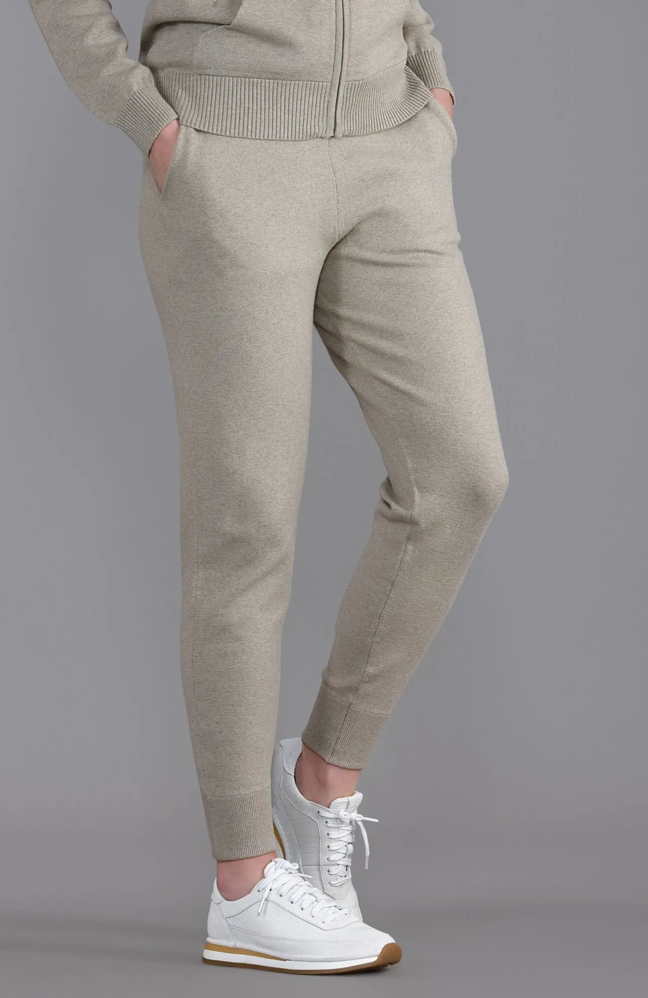 Womens 100% Cotton Zip Through Hoodie