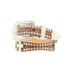 Women's Nocona Rhinestone Studded Cross Concho Belt N3514602